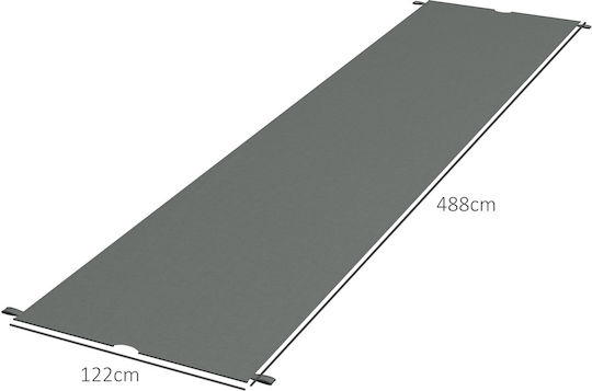 Outsunny Κάλυμμα για Κιόσκι Γκρι 3x3m