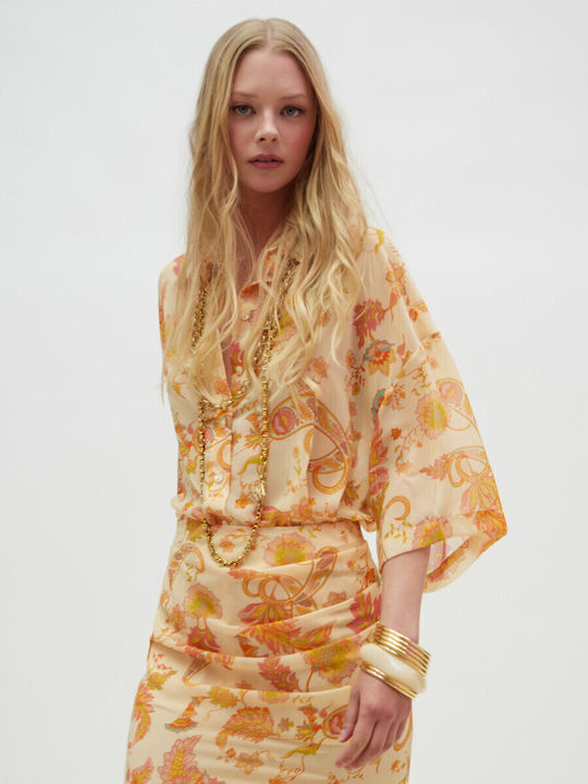 Maxi Φούστα Banana Yellow