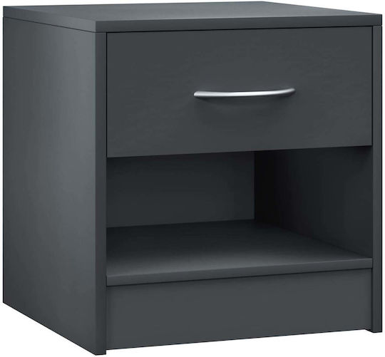 Комод Дървен Сив 41x39x28см