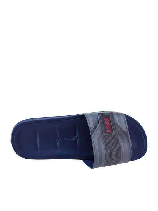 Men's Blue Slides