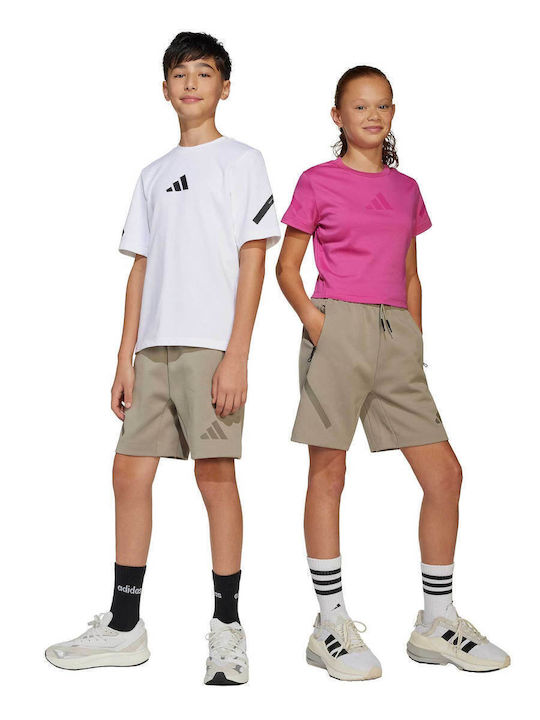 Sportliche Kinder-Shorts/Bermudas Adidas Beige