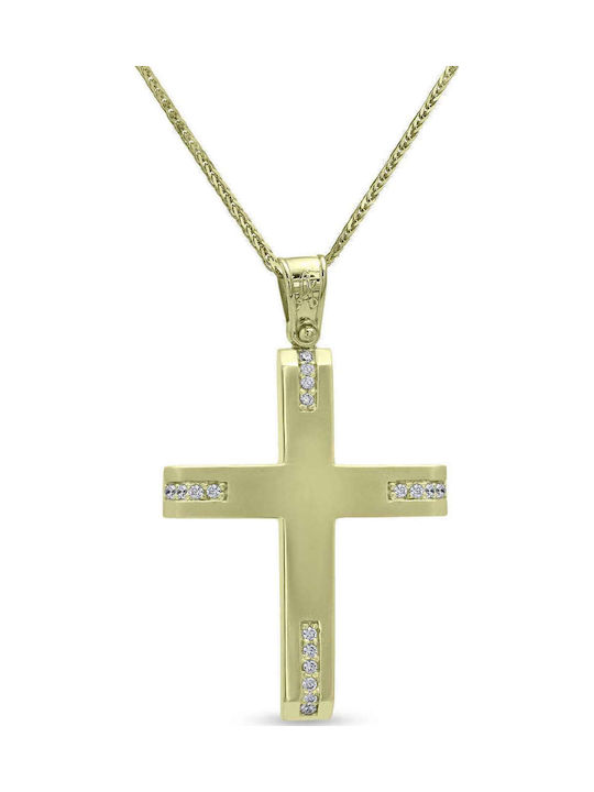 CHrysolithos Women's Gold Cross 14K