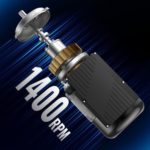 Vevor Μονοφασικός Ηλεκτροκινητήρας 1hp Μέγιστων Στροφών 1400rpm