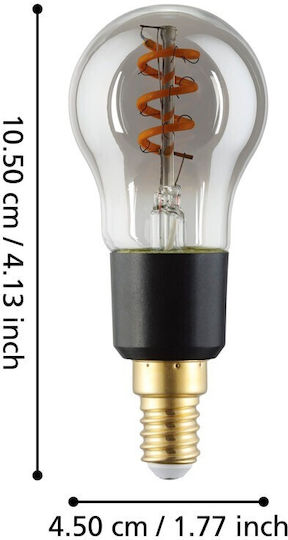 Eglo LED-Lampe 82mm für Fassung E14 und Form P45 Warmes Weiß