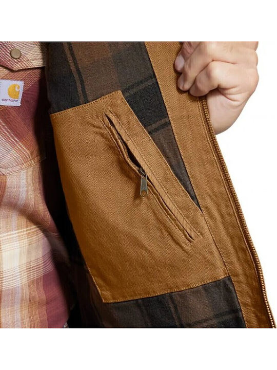 Montana Sleeveless Jacket Camel