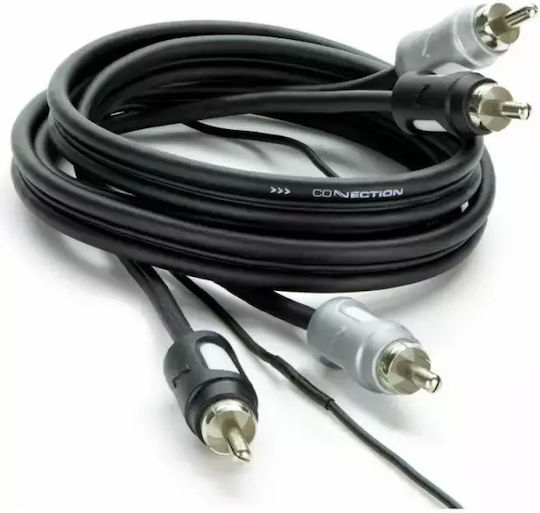 Connection Cable 2x RCA male - 2x RCA male 1m 03.0084