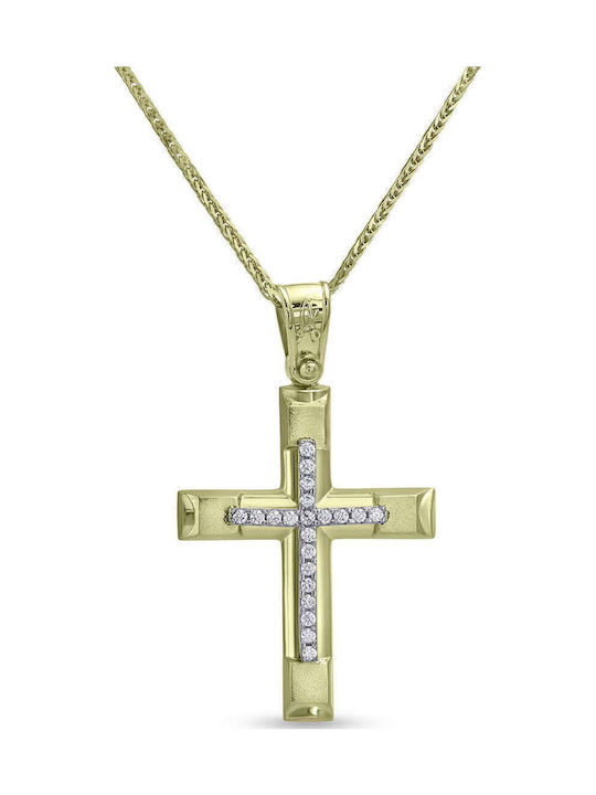 CHrysolithos Women's Gold Cross 14K