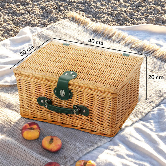 Outsunny Κουβέρτα Πικ Νικ Σετ σε Καφέ χρώμα