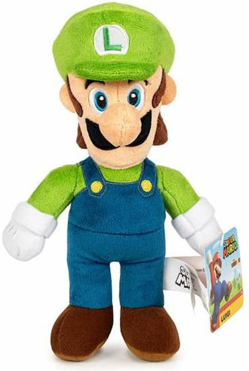 Super Mario Λούτρινο Super Mario 25 εκ. (Διάφορα Σχέδια) 1τμχ
