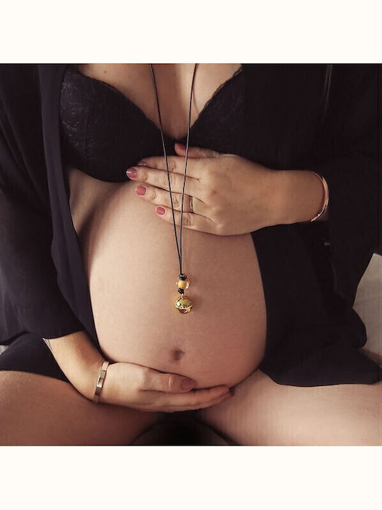 Proud Mama Charm Εγκυμοσύνης από Ασήμι Γκρι