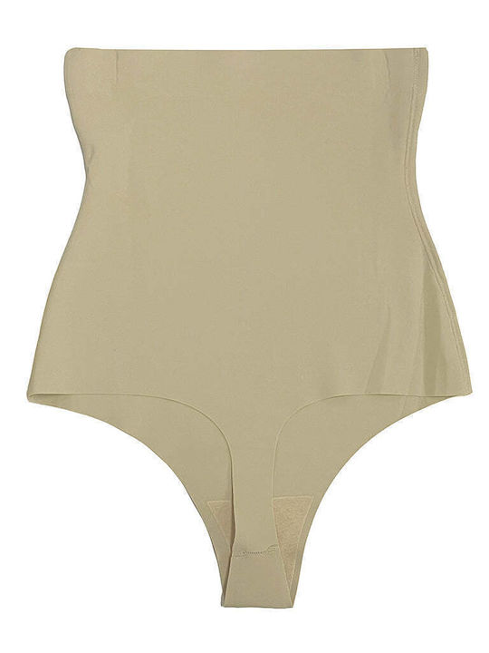 Uomo Corsaje de strângere Fără cusături Beige