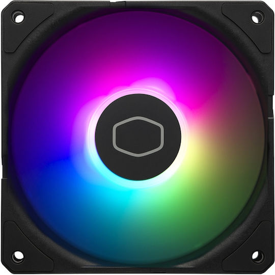 CoolerMaster Sickleflow Edge 120 Case Fan 2500rpm 70.7cfm with ARGB Lighting and 3-Pin 4-Pin PWM Connection