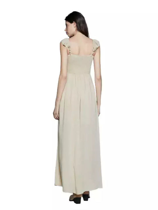 Summer Maxi Dress for Wedding / Christening Honey Peach