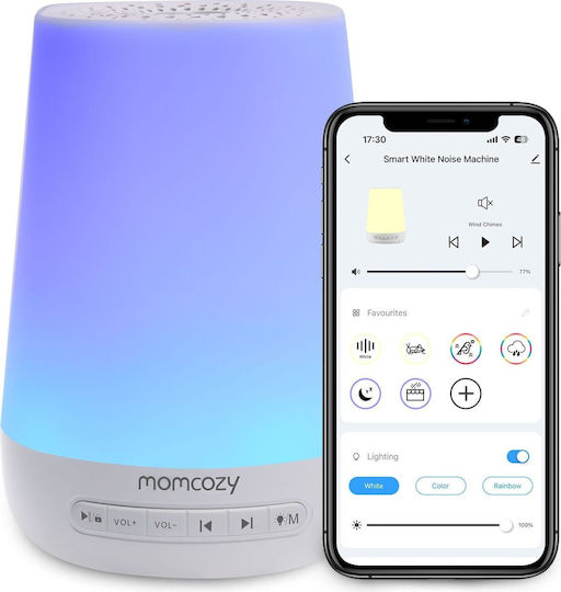 Momcozy Babyspielzeug mit weißen Geräuschen und Licht für 0++ Monate