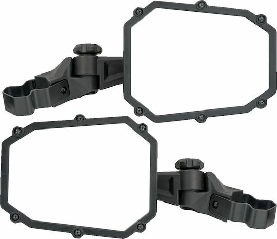 Moose Utility Division Motorcycle Mirrors 2pcs Black