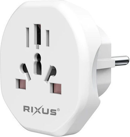 Rixus Αντάπτορας Πρίζας από Universal σε Universal
