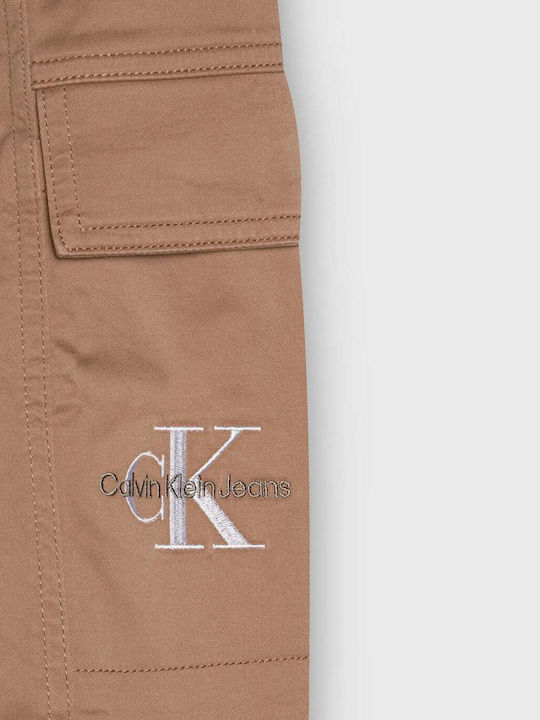 Kids' Cargo Pants Brown