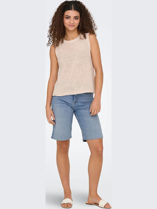 Women's Shorts Light Blue Denim