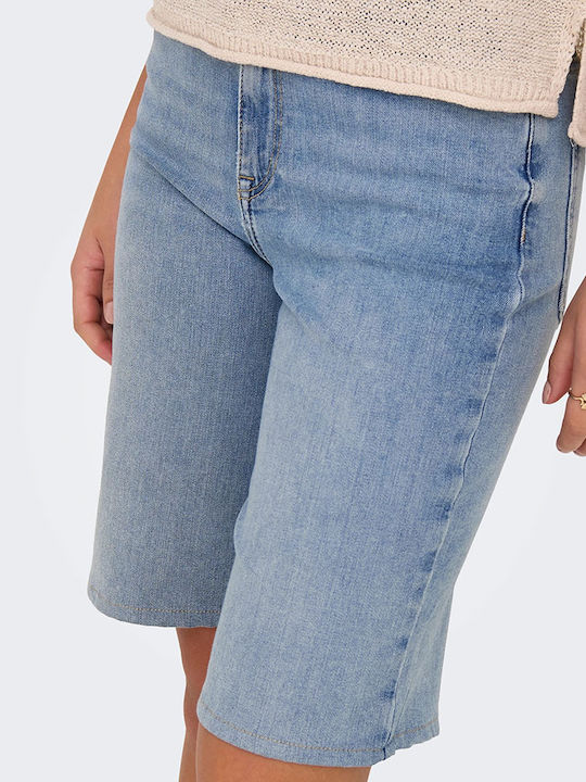 Women's Shorts Light Blue Denim