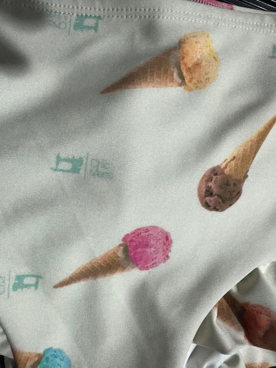 Бикини Слип Висока Талия Ice Cream Cone