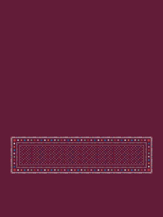 Kalfas Luxury Silk Γυναικείο Μεταξωτό Φουλάρι Κόκκινο