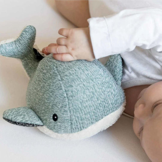 Flow Sleep Toy Moby made of Fabric with White Noise and Music for 0++ Months