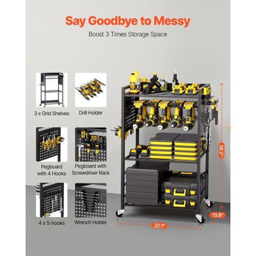 Vevor Metallic Tool Carrier