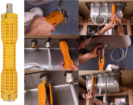 Socket Wrench Faucet & Sink Installation 26 X 5 Cm 5907451340936 Verk Group