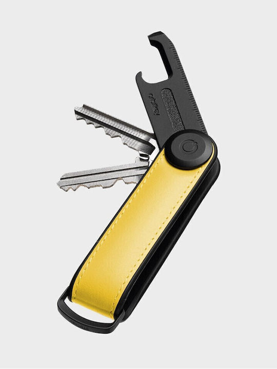 Orbitkey Keychain Leather Beige