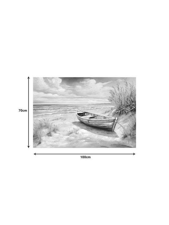 Canvas Painting Boato I Inart 100x3x70cm