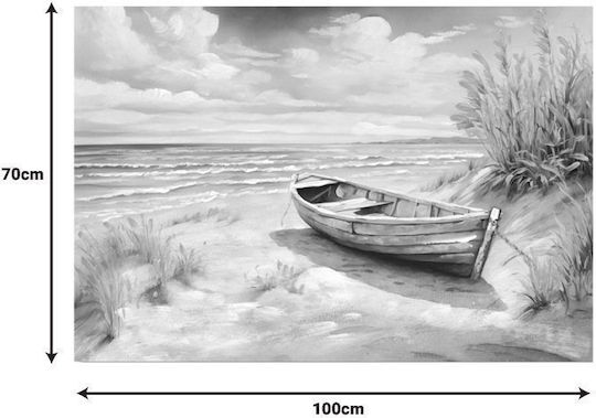 Πίνακας Καμβά Boato Ι Inart 100x3x70εκ