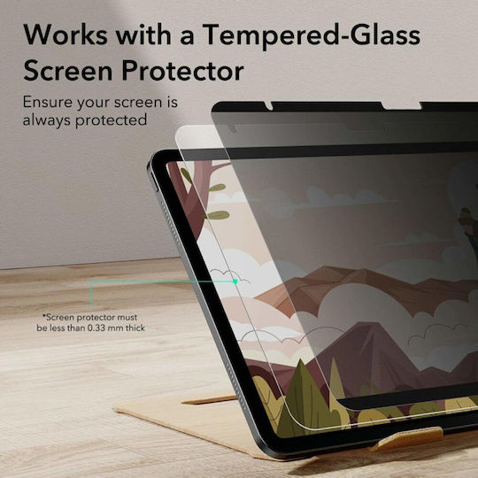 ESR Magnetic 0.33mm Privacy Screen Protector (iPad Air 13" 2025)