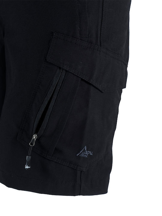 Apu Men's Hiking Short Trousers Black