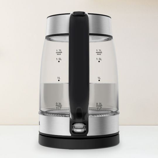 Tefal Wasserkocher 1,7l 2200W Silber Ki605830