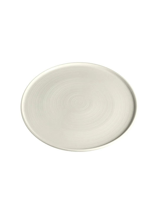 Porland Plate Shallow made of Porcelain White with Diameter 18cm