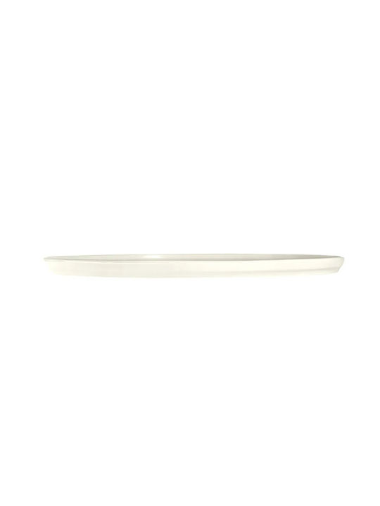 Porland Plate Shallow made of Porcelain White with Diameter 18cm