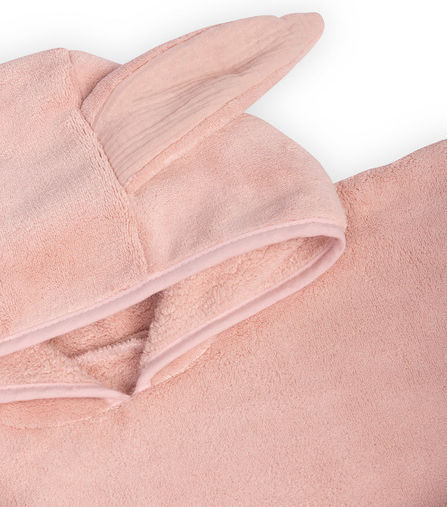 Sensillo Poncho-Bebeluș Cu glugă Pink