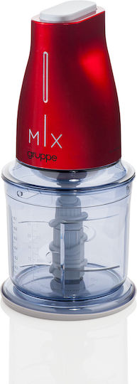 Gruppe PDH 700 Πολυκόπτης Multi 600W με Δοχείο 700ml Κόκκινος