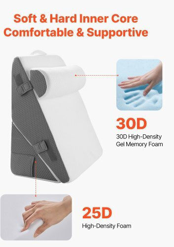 Vevor Pillow Massage for the Neck, the Back & the Legs White