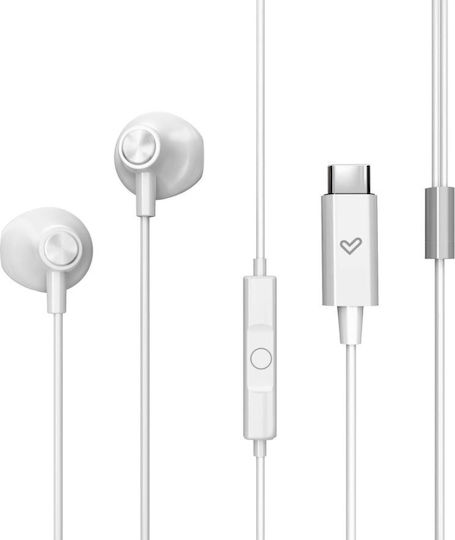 Energy Sistem In-ear Handsfree Headphones with Connector USB-C White