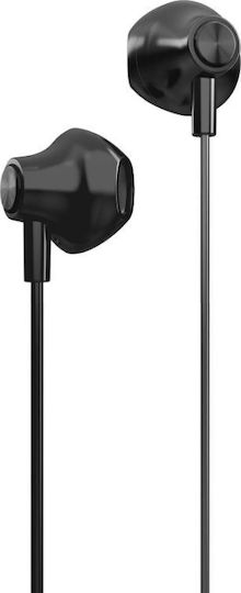 Energy Sistem In-ear Handsfree Ακουστικά με Βύσμα USB-C Μαύρο