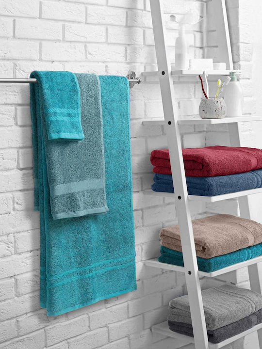 Madi Bath Towel Frova 80x150cm Denim Blue