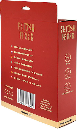 BDSM Kit σε Ροζ Χρώμα 7τμχ