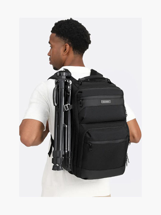 Ozuko Backpack Αδιάβροχο Μαύρο