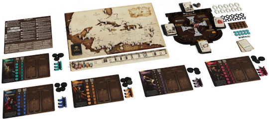 Board Game Pax Hispanica EN Deluxe Edition + Promo Pack 1 Conquistadores for 1-5 Players 14+ Years Old SMG35X (ES) Ion Game