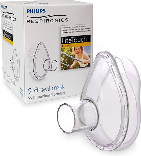 Litetouch Philips Respironics Inhalationskamera-Set Mittlere Maske Alter 1-5