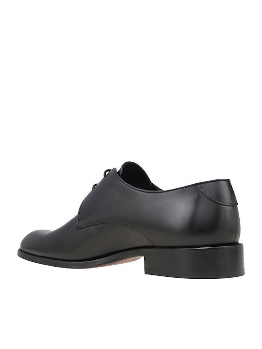 Leder Herrenschuhe Schwarz
