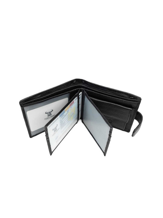 Portofel bărbătesc cu RFID Negru