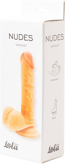 Ρεαλιστικό Dildo με Όρχεις και Βεντούζα Flesh 16.8cm