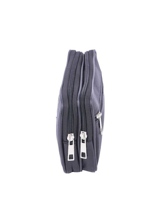 Piele Geantă pentru bărbați De umăr / tip crossbody Neagră